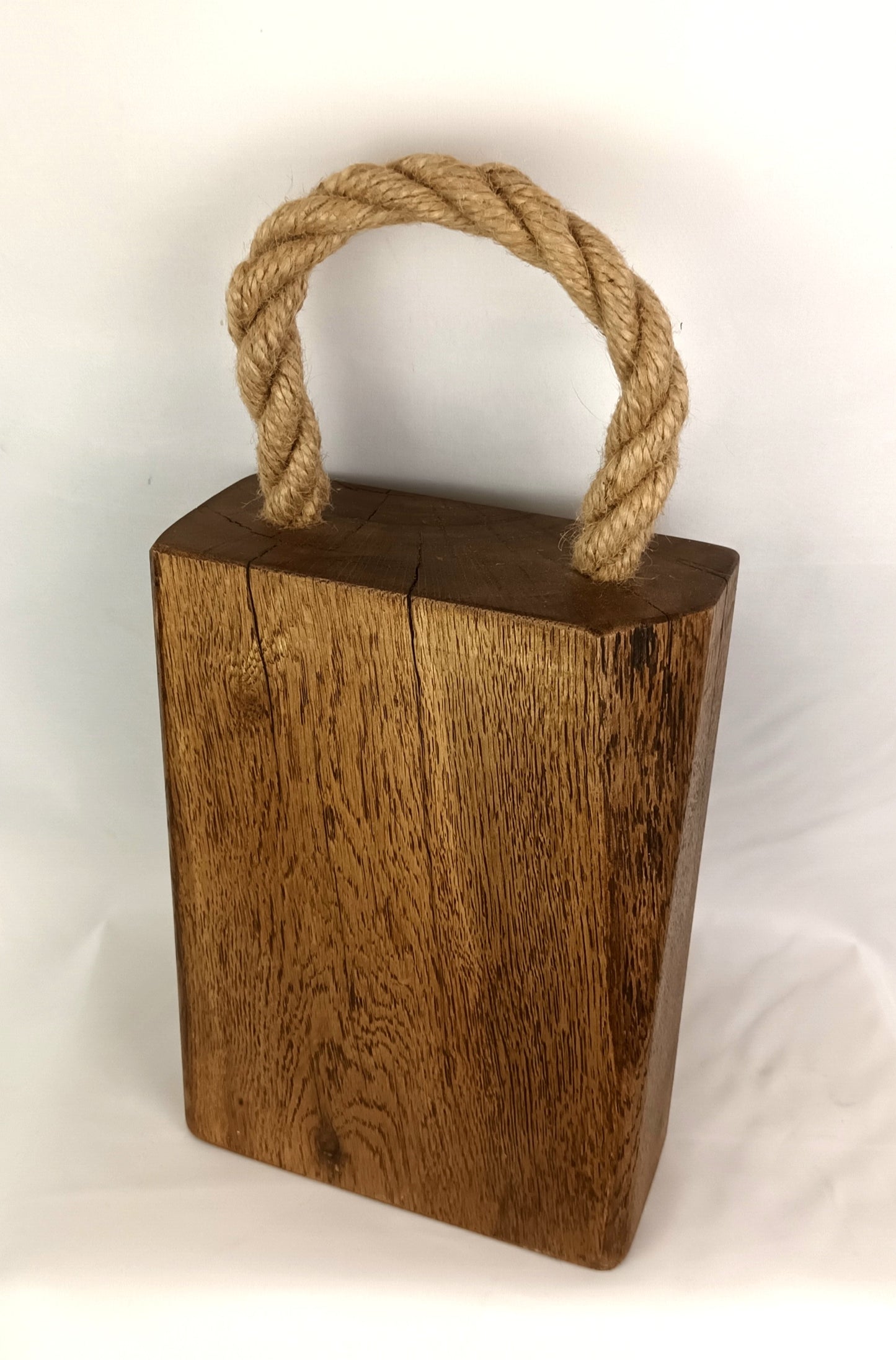 Oak Beam Doorstop - Dark Finish