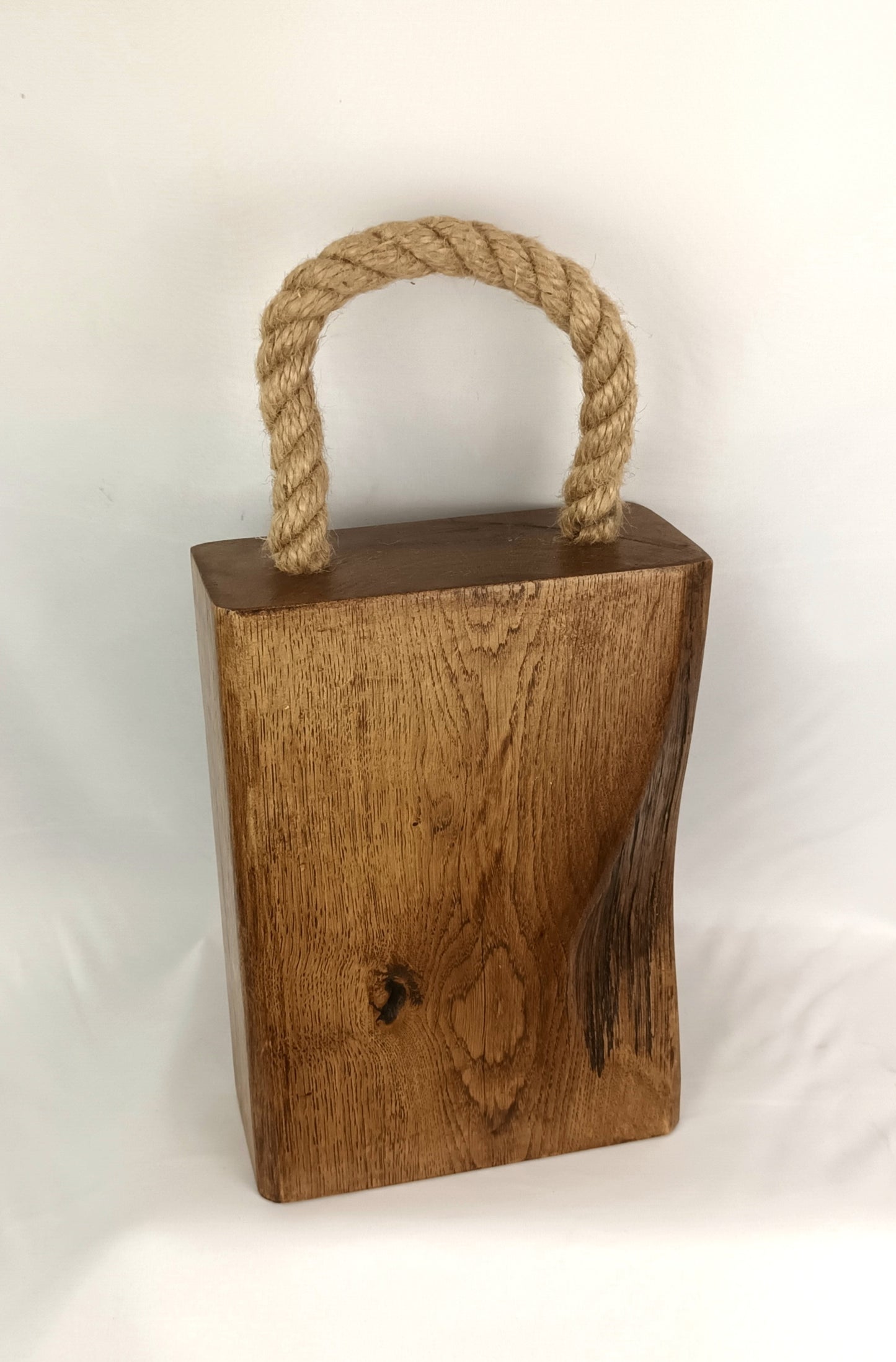 Oak Beam Doorstop - Dark Finish