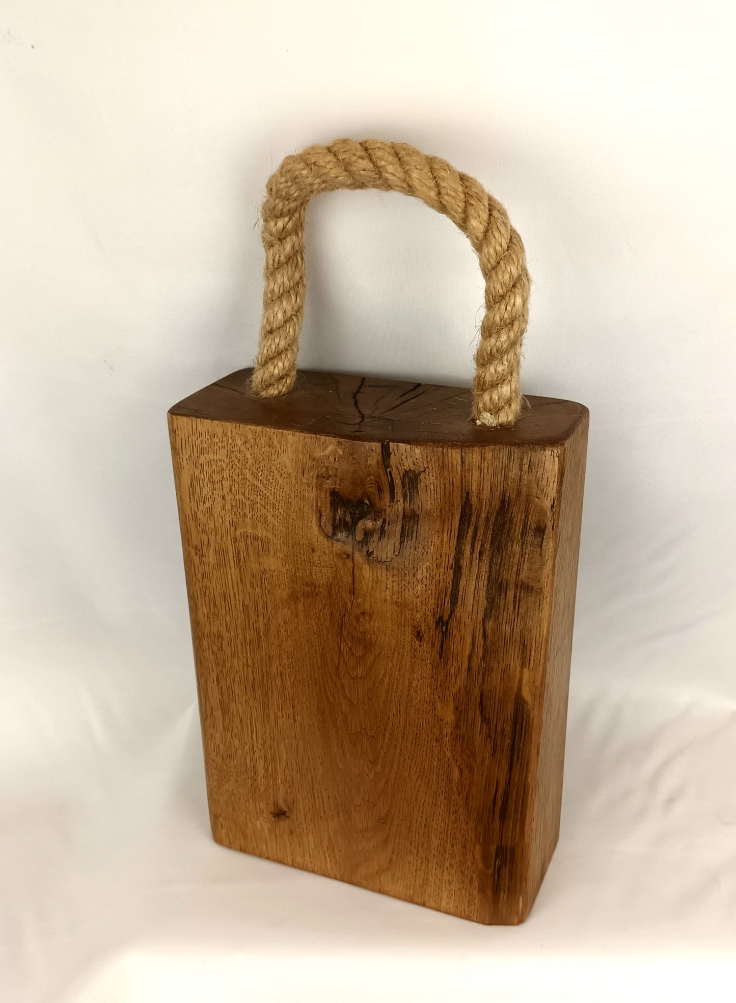 Oak Beam Doorstop - Dark Finish